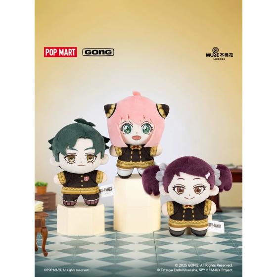 POPMART泡泡玛特共鸣 间谍过家家角色系列毛绒盲盒