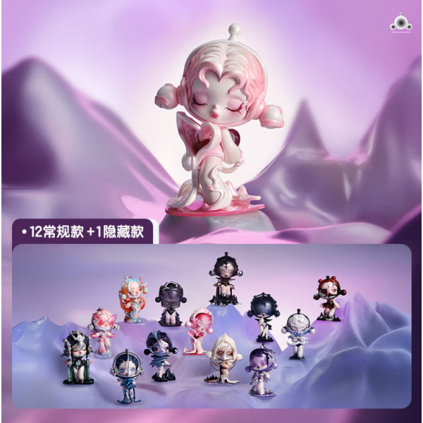 POPMART泡泡玛特SKULLPANDA声音系列盲盒摆件