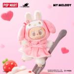 POPMART泡泡玛特THE MONSTERS × 三丽鸥家族搪胶毛绒挂件盲盒