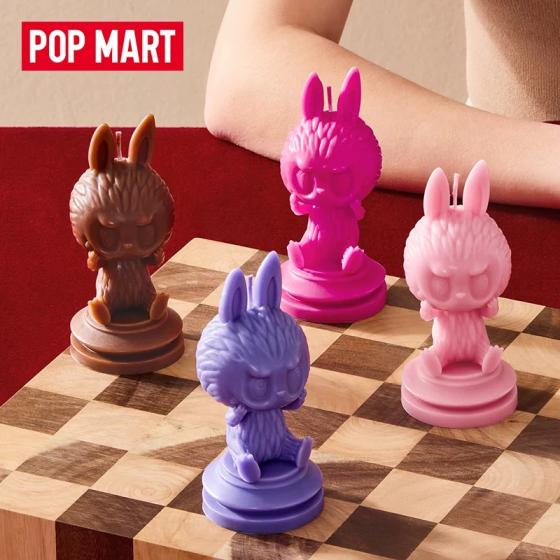 POPMART泡泡玛特THE MONSTERS象棋大冒险盲盒香氛蜡烛