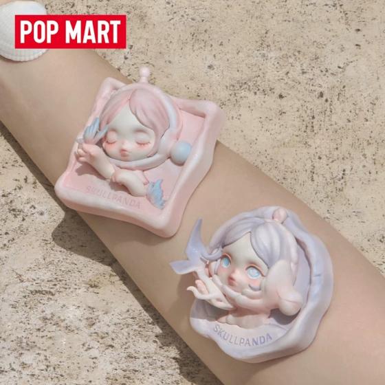 POPMART泡泡玛特SKULLPANDA进退之门系列冰箱贴盲盒周边