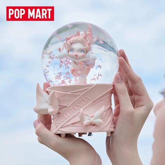 POPMART泡泡玛特SKULLPANDA进退之门系列水晶球家居周边