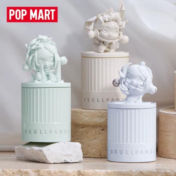 POPMART泡泡玛特SKULLPANDA进退之门系列香薰蜡烛盲盒