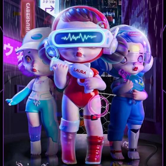 LAURA赛博朋克系列盲盒