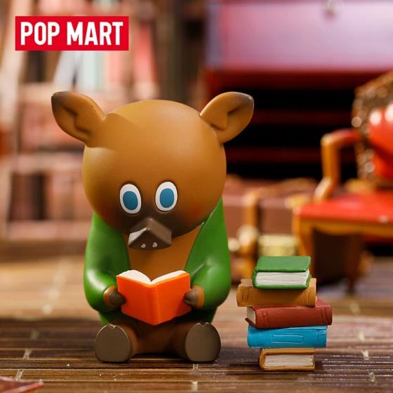 POPMART泡泡玛特GREEN COW GARDEN迷你小猪小熊盲盒小川耕平