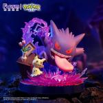 宝可夢-ゲンガーと謎のフィギュアです