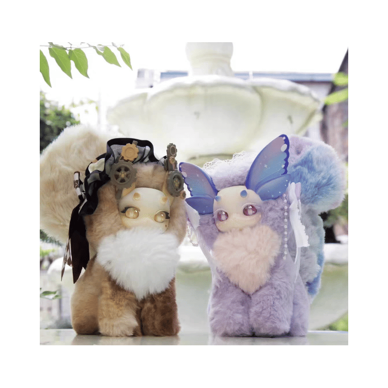猫猫竜-幻想生物魔法学院ぬいぐるみブラインドボックスシリーズです