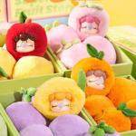 Nanciフルーツヘッドのぬいぐるみストラップです