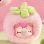 Nanciフルーツヘッドのぬいぐるみストラップです
