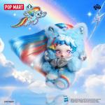 POPMART泡泡玛特SKULLPANDA × 小马宝莉毛绒公仔挂件盲盒