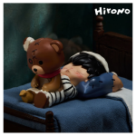 POPMART泡泡玛特Hirono诡乐园系列手办盲盒场景道具