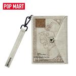POPMART泡泡玛特Hirono雾中人系列布艺护照夹包包周边
