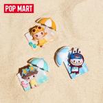 POPMART泡泡玛特泡泡萌粒 海岛度假系列冰箱贴盲盒周边家居