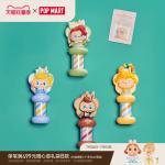 POPMART泡泡玛特THE MONSTERS复古理发店发光冰箱贴盲盒