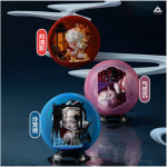 POPMART SKULLPANDA「邸語」観中景シリーズフィギュアブラインドボックスです