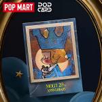 POPMART泡泡玛特MOLLY20周年纪念收藏册卡牌周边