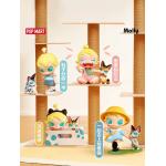 POPMARTバブルモットBaby Mollyニャンコおもしろフィギュアブラインドケースです
