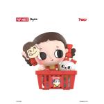 POPMARTぶくぷくマットNyota × Pekoフィギュア人形の置物です