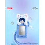 POPMARTシャボン玉マートaespaふわふわ萌友シリーズカードケースグッズストラップです