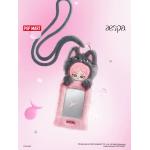 POPMARTシャボン玉マートaespaふわふわ萌友シリーズカードケースグッズストラップです