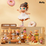 POPMARTシャボン玉マートMOLLYパン頭シリーズフィギュアブラインドボックスの置物です
