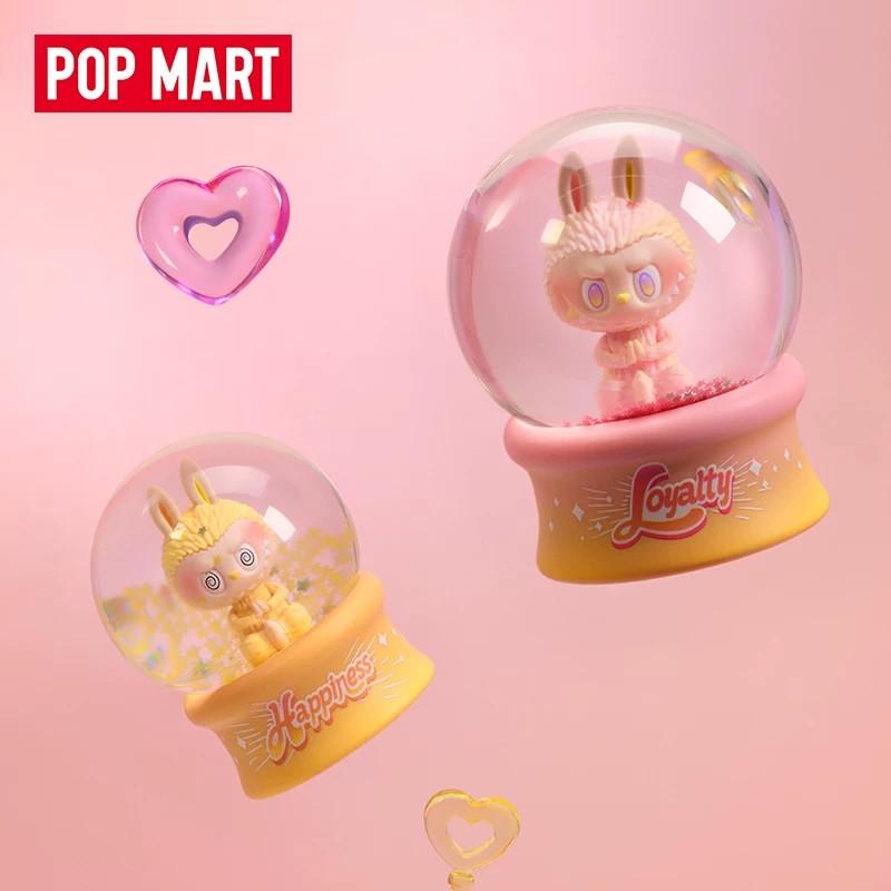 POPMART泡泡玛特THE MONSTERS前方高能盲盒水晶球-LABUBU