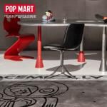 POPMART泡泡玛特MEGA SPACE MOLLY 你好，月亮 艺术地毯家居周边