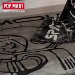 POPMART泡泡玛特MEGA SPACE MOLLY 你好，月亮 艺术地毯家居周边