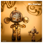POPMART泡泡玛特MEGA SKULLPANDA 400% 邬建安九重天摆件