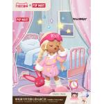POPMART泡のマーテルのLil Peach Riot小さい反逆の桃の夜通しの狂喜シリーズの手の盲目の箱を使います