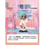 POPMART泡のマーテルのLil Peach Riot小さい反逆の桃の夜通しの狂喜シリーズの手の盲目の箱を使います