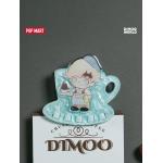 POPMART泡馬特DIMOO胸キュン特調シリーズブラインドケースアクリル冷蔵庫貼り付けクリップです