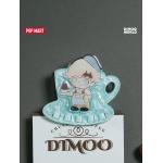 POPMART泡馬特DIMOO胸キュン特調シリーズブラインドケースアクリル冷蔵庫貼り付けクリップです