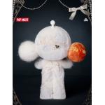 POPMARTぶくぷくマートMEGA SKULLPANDA 400%白い月の置物です