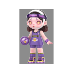 LAURA BASKETBALL—NBAシリーズ100%—レイカーズです