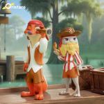 ディズニー-ズートピア2ニックとジュディの最高の偽者シリーズの毛の飾り-毛のブラインドボックスを掛けます